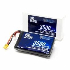 GNB RDQ Series 7.6V 2S 3500mAh 2C QX7 Compatible HV LiPo Battery - XT30 New