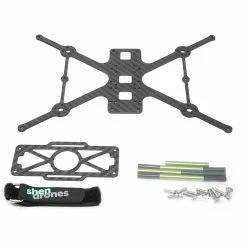 SHENDRONES Shen Drones Squirt V2 3" Cinewhoop Frame - Carbon & Hardware Only (Ducts Sold Separately) - Choose Your Version
