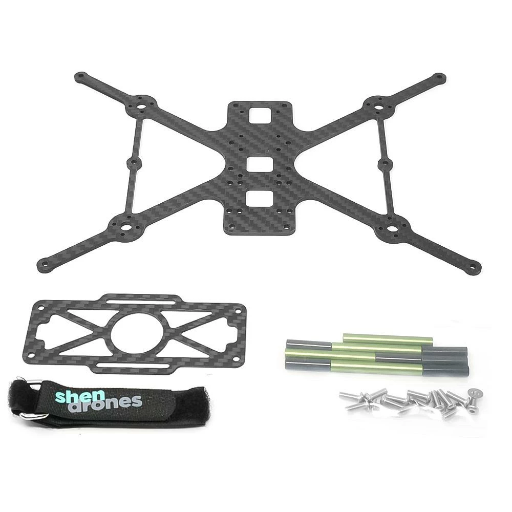 Best Sale ✔️ SHENDRONES Shen Drones Squirt V2 3" Cinewhoop Frame - Carbon & Hardware Only (Ducts Sold Separately) - Choose Your Version ⭐ 4 SHENDRONES Shen Drones Squirt V2 3" Cinewhoop Frame - Carbon & Hardware Only (Ducts Sold Separately) - Choose Your Version
