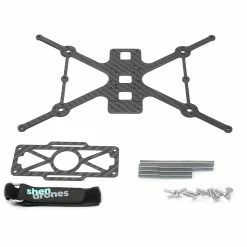 SHENDRONES Shen Drones Squirt V2 3" Cinewhoop Frame - Carbon & Hardware Only (Ducts Sold Separately) - Choose Your Version