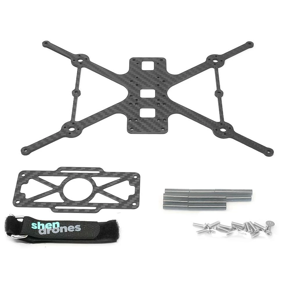 Best Sale ✔️ SHENDRONES Shen Drones Squirt V2 3" Cinewhoop Frame - Carbon & Hardware Only (Ducts Sold Separately) - Choose Your Version ⭐ 3 SHENDRONES Shen Drones Squirt V2 3" Cinewhoop Frame - Carbon & Hardware Only (Ducts Sold Separately) - Choose Your Version