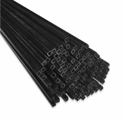 WINDCATCHERRC New 1 Meter Carbon Fiber Square Tube (1PC) - Choose Your Size