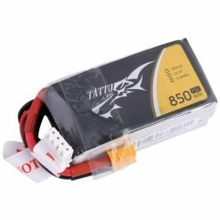 Tattu 11.1V 3S 850mAh 75C LiPo Micro Battery - XT30 New