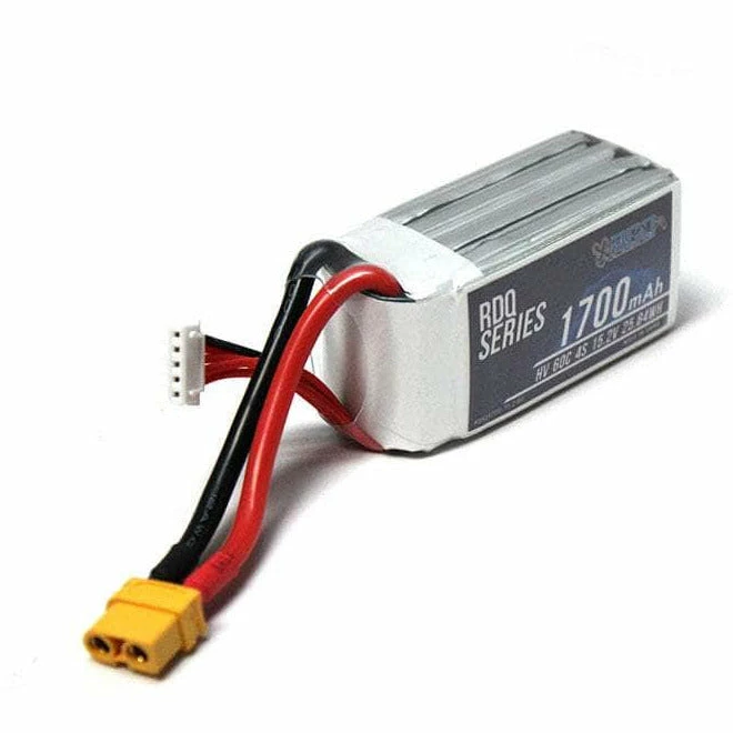Budget 🎁 GNB New RDQ Series 15.2V 4S 1700mAh 60C LiHV Battery - XT60 ⌛ 4 GNB New RDQ Series 15.2V 4S 1700mAh 60C LiHV Battery - XT60