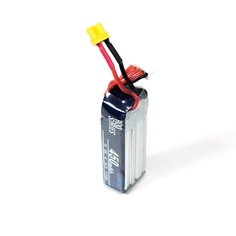 Coupon 👏 GNB RDQ Series 15.2V 4S 450mAh 80C LiHV Battery (Long Type) - XT30 🥰 4 GNB RDQ Series 15.2V 4S 450mAh 80C LiHV Battery (Long Type) - XT30