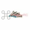 ImpulseRC M3 X 12mm - HT Shoulder Bolt 4 Pack - Gunmetal New