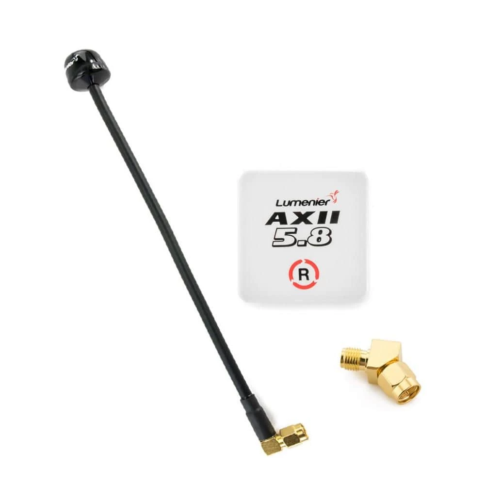 Flash Sale 🥰 Lumenier AXII 2 Long Range 5.8GHz Diversity Receiver Antenna Bundle - Choose Your Polarization New 😀 6 Lumenier AXII 2 Long Range 5.8GHz Diversity Receiver Antenna Bundle - Choose Your Polarization New
