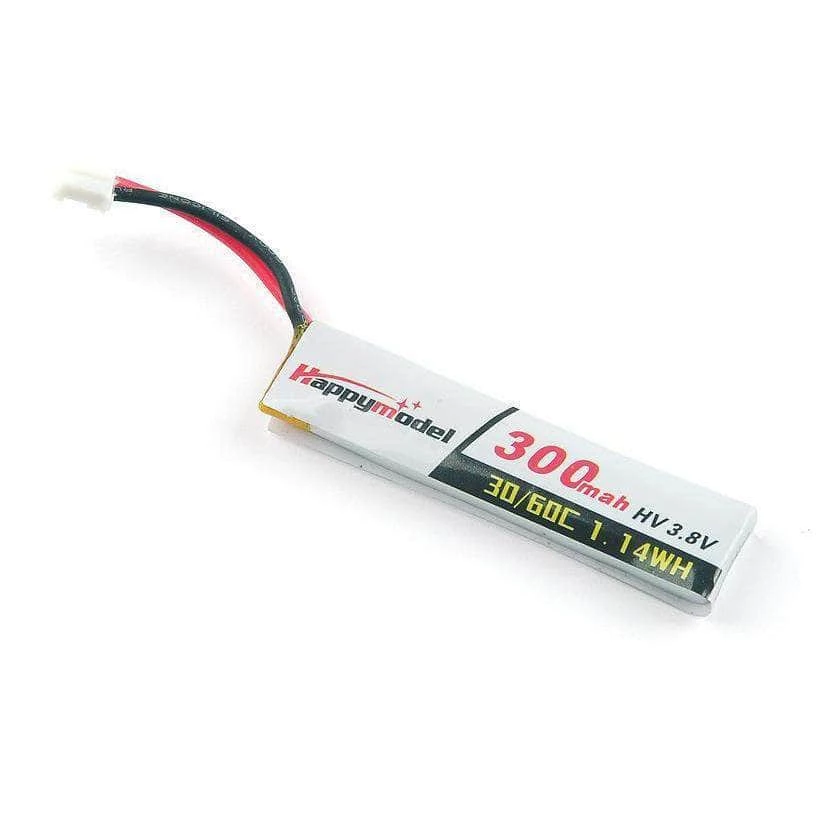 Cheapest 😉 HappyModel Mobula 6 / Mobula 7 3.8V 1S 300mAh 30C LiHV Whoop/Micro Battery - PH2.0 New 😉 3 HappyModel Mobula 6 / Mobula 7 3.8V 1S 300mAh 30C LiHV Whoop/Micro Battery - PH2.0 New