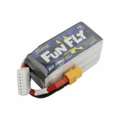 New Tattu FunFly 22.2V 6S 1300mAh 100C LiPo Battery - XT60