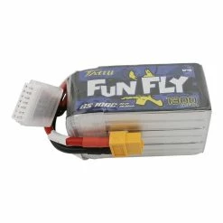 New Tattu FunFly 22.2V 6S 1300mAh 100C LiPo Battery - XT60