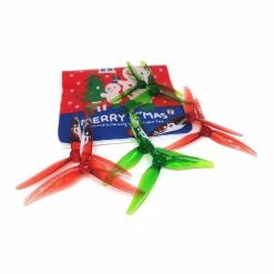 New Gemfan Hurricane 2022 Christmas Edition 51466 3-Blade Propellers 8 Pack - Father Christmas Edition
