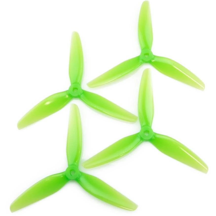 Cheap 😉 HQPROP New HQ Prop 5.5X3.5X3 Durable Tri-blade 5.5" Prop 4 Pack - Green 🔔 3 HQPROP New HQ Prop 5.5X3.5X3 Durable Tri-blade 5.5" Prop 4 Pack - Green