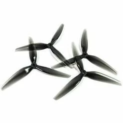 HQPROP New HQ Prop Durable 7x4x3 Tri-Blade 7" Prop 4 Pack - Grey