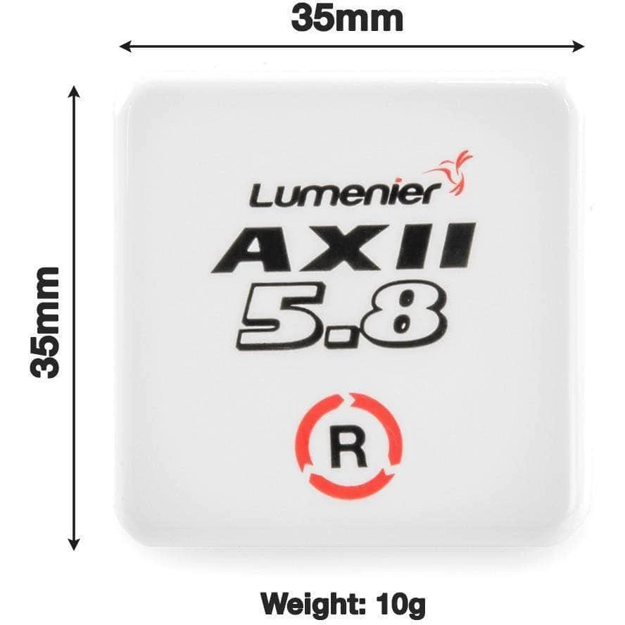 Top 10 👏 New Lumenier AXII Patch 5.8GHz SMA FPV Receiver Antenna - Choose Your Polarization ❤️ 6 New Lumenier AXII Patch 5.8GHz SMA FPV Receiver Antenna - Choose Your Polarization