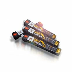 NewBeeDrone Nitro Nectar Gold 3.8V 1S 300mAh 40/80C LiHV Whoop/Micro Battery - Choose Version