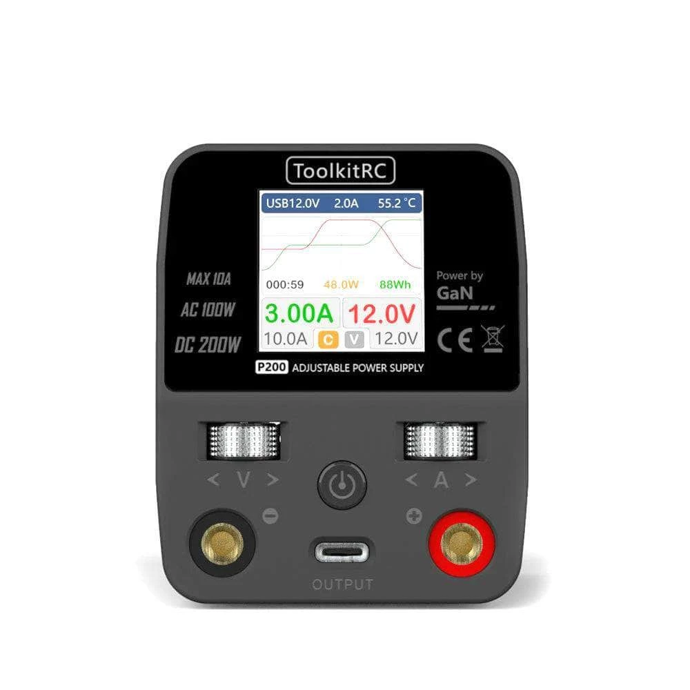 Best Pirce 🤩 ToolkitRC P200 Mini 30V 10A 200W Adjustable Power Supply 🤩 3 ToolkitRC P200 Mini 30V 10A 200W Adjustable Power Supply