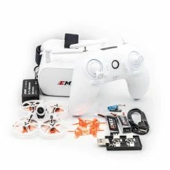 EMAX RTF TinyHawk II Ready To Fly Kit W/ Goggles, Radio Transmitter, Case And 75mm Indoor Racing Whoop Drone