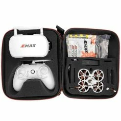 EMAX RTF TinyHawk II Ready To Fly Kit W/ Goggles, Radio Transmitter, Case And 75mm Indoor Racing Whoop Drone