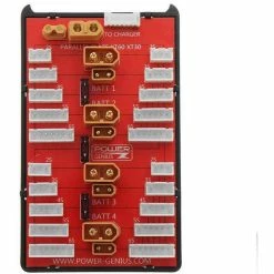 FPVELITE Power Genius 4 Pack 2-6S 2in1 Parallel Charging Board - XT30 & XT60 New