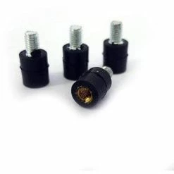 FPVELITE M3 X 7mm Anti-Vibration Flight Controller Soft Mount Standoff 4 Pack New