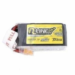 Tattu R-Line 14.8V 4S 850mAh 95C LiPo Micro Battery - XT60